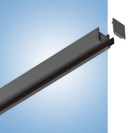 Шинопровод для трековых светильников серия Т-48